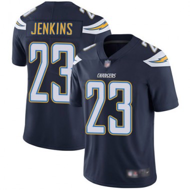 Los Angeles Chargers NFL Football Rayshawn Jenkins Navy Blue Jersey Men Limited #23 Home Vapor Untouchable